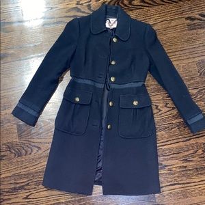 Juicy couture single breasted mid-length coat